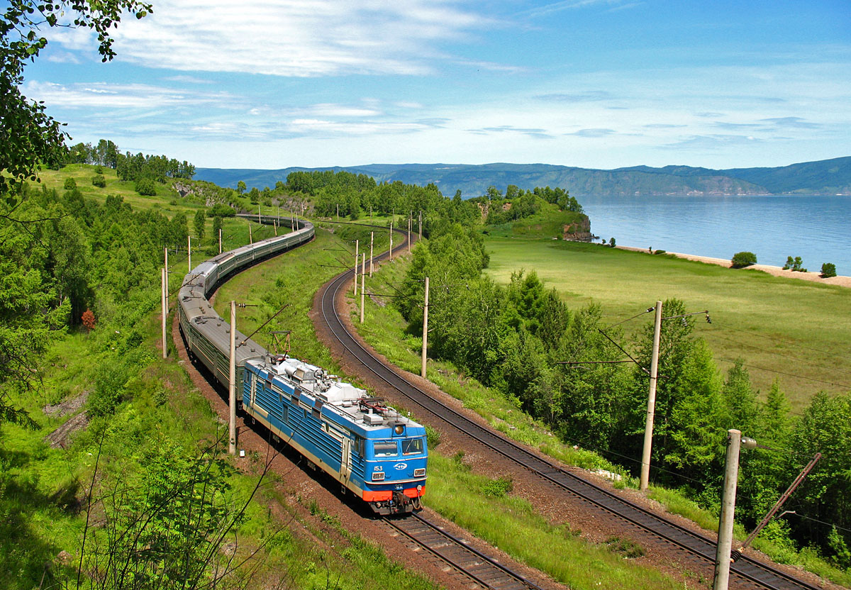 Jezero Bajkal. Transsibirska železnica. Moskva - Vladivostok. 9.288 km